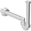 GEBERIT SIFONE GEBERIT 151.108.21.1 CURVO PER LAVABO E BIDET SCARICO ORIZZONTALE