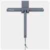 Parama Tergivetro in silicone grigio con anima in acciaio inox e gancio per box doccia | Tergi