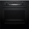 Bosch HQA534EB3 ***PRONTA CONSEGNA*** Forno con getto di vapore, 60cm. Nero. Classe F (A+). LED rosso. EcoClean, Idrolisi