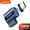Toocki USB3.0 Adattatore OTG magnetico da USB C a tipo C PD 100 W Convertitore OTG dati 5 Gbps a ricarica rapida per MacBook iPhone 15