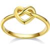 Bestyle S925 Anello Donna Cuore Celtico, Simbolo di Energia e Amore Infiniti, Anelli Donna Argento Sterling, Regalo Ragazza Fidanzata Compleanno