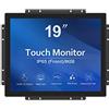 GreenTouch Monitor 19 pollici ultra sottile touch open frame, interfaccia HDMI/VGA/DVI, risoluzione 1280 x 1024, display touch industriale
