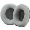 SOULWIT Cuscinetti per AKG Pro Audio K701, K702, Q701, Q702, K601, K612, K712 Cuffie, Cuscinetti Auricolari con Velluto più Morbido-Grigio