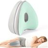 Dioxide Cuscino per Gambe, Cuscino Gambe per Dormire (Verde Menta) | Dormitori Laterali con Memory Foam, Cuscino per Ginocchia per Fianchi per Gambe, Ginocchia, Anche, Schiena e Gravidanza