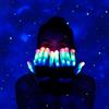 Illuminated Apparel Bambini LED Light Up Guanti lampeggianti per Halloween Party Festival, Nero , 8-13 anni