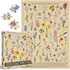 BBOLDIN Vintage Wildflowers Puzzle 1000 Pezzi per Adulti Pianta Botanica Fiore Puzzle di Fiori di Campo del Nord America, Puzzle Floreale Natura