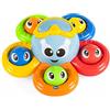 Chicco Gioco Bagno Billy il Polpo, Divertente Giocattolo per Bambini per il Bagnetto con 2 Modalità di Gioco, Multicolore, 6-36 Mesi
