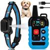 PUGTOW Collare Antiabbaiamento alla Citronella con Telecomando - Senza Scossa - Umano e Sicuro - 4 Modalità di Addestramento (Vibrazione/Suono/Spray/Rinforzo) - Portata 300m - per Cani Taglia S/M/L, Blu