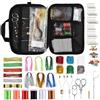 ERYUE Kit di Strumenti e Materiali per Costruire Mosche per Principianti, Set di Esche da Pesca con Accessori da 150 Pezzi Mosche Attraenti Spigole e Trote