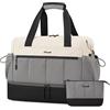 LOVEVOOK Borsa da viaggio da donna, leggera, per bagaglio a mano, da viaggio, per aereo, da viaggio, impermeabile, per clinica, nascita, ospedale, borsa sportiva con scomparto per scarpe per palestra