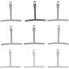 Pwshymi 9 Pcs Guitar Radius Gauge Universal Understring Radius Gauge Liutaio Strumenti per Chitarra Basso Ponte Tastiera Sella 7.25''~ 20''