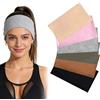 ASDIIT 6 fasce larghe alla moda da donna, antiscivolo, in cotone, elastiche, larghe fasce per capelli da donna, in tessuto carino, per corsa, yoga, palestra, sport all'aria aperta, accessori