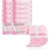 Satificer 24 paia Rose oculari Patch,giorno e notte Soin Maschera per gli occhi,Soin per il contorno Occhi(Rosa)