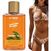 Janerowee Tanning Oil,150ml Olio abbronzante corpo, Olio abbronzante intenso,Acceleratore di abbronzatura,Nutre la pelle e prolunga l'abbronzatura