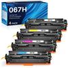 INK4U 067H Toner Compatibili per Canon 067 Cartuccia 067H per Canon LBP633Cdw LBP632Cdw LBP631Cw MF651Cw MF653Cdw MF654Cdw MF655Cdw MF656Cdw (Alto Rendimento, 1 Nero / 1 Ciano / 1 Magenta / 1 Giallo)