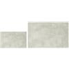 andiamo Tappeto da bagno antiscivolo Florida, morbido e soffice, tappetino da bagno antiscivolo, lavabile, set da 2 pezzi 40 x 60 cm + 60 x 100 cm beige