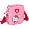 safta HELLO KITTY - Borsa a tracolla piccola, borsa per bambini, ideale per bambini dai 5 ai 14 anni, comoda e versatile, qualità e resistenza, 16 x 4 x 18 cm