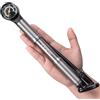 CXWXC Pompa per Bicicletta Mini 120 PSI con Manometro, Pompa a Telaio per Valvole Presta e Schrader, Compatta e Portatile (Grigio)