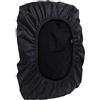 CampTeck U6905 - Coprizaino Impermeabile 20 L - 35L per Coprizaino Antipioggia per Ciclismo, Corsa, Viaggio, Campeggio, attività all'aperto - Nero