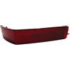 Generisch Riflettore lato destro conducente catadiottro paraurti posteriore rosso compatibile con VW Crafter 2018+ 7C0945106