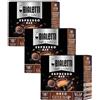 Bialetti Caffè d'Italia, Box 12 Capsule, Orzo, Compatibili con Macchine Bialetti sistema chiuso, 100% Alluminio (Confezione da 3)