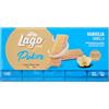 Lago 1968, Poker Vaniglia 10x45g, Wafer con Vellutata Crema alla Vaniglia 75% con 3 Strati Friabili di Wafer