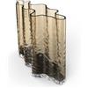 Cooee Design Gry Wide - Vaso da 19 cm, colore: Cognac