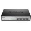 D-LINK SWITCH 8 PORTE GIGABIT POE DESKTOP RACK MOUNTABLE - DGS-1008MP