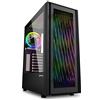 SHARKOON CASE RGB WAVE, ATX, ADDRESSABLE, 7 SLOT EXPANSION, 1 USB-C, 2 USB 3.0 - RGB WAVE