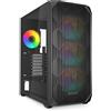 SHARKOON CASE AK3 RGB ATX BLACK - AK3 RGB ATX BLACK