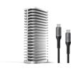 TERRAMASTER D1 SSD Pro 80Gbps M.2 NVMe SSD Enclosure, fino a 7061MB/s, Custodia Interamente in Alluminio con Raffreddamento Efficiente, Silenziosa(senza disco)