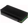 ZkeeShop Per Raspberry Pi Zero 2 W Custodia in alluminio Con colonna di raffreddamento, raffreddamento passivo, dissipatore di calore in alluminio (Aghi curvi)