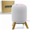 Counlisha Real Wood Stand for homepod 2nd gen 2023, Tripod Accessories for Sound Better, Secure Stable Wood Mount Holder for Home pod 2nd (White Oak)