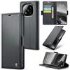 Idhiem Cover per XiaoMi RedMi Note 14 Pro 5G/Note 14 Pro Plus 5G/Poco X7 5G in Pelle PU Premium, Custodia Portafoglio Flip Libro, Blocco RFID, Slot per Carte, Wallet Cover Supporto, Nero