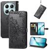 Fertuo Cover per Xiaomi Redmi Note 15 5G / 4G / POCO M8 5G, Custodia Portafoglio a Libro in Pelle Flip Case con Porta Carte, Chiusura Magnetica [Mandala] Interno Silicone Sottile Antiurto, Nero