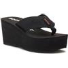 Rocket Dog Comfort Crush Sandali Infradito da Donna con Plateau in Schiuma, Nero, 42 EU