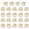 Regerly Spugna Naturale Di Luffa，Regerly 24 Pezzi Naturale Loofah Il Corpo Spa Scrubber Esfoliante Loofah Spugna Portasapone per Doccia Bagno Cucina Piano Di Lavoro