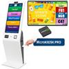 Visel Sistema Eliminacode Multimediale MicroTouch PRO per Monitor con Gestione Code e Promozioni - PRTPRO