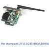 Zebra Scheda Wireless Zebra Wi-Fi 802.11ac + Bluetooth 4.2 per Stampanti Serie ZT [P1083320-037C]
