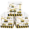 Clastyle Set di 3 Cubi Portaoggetti Ripiegabili Auto Kallax Contenitori Pieghevole per Scaffale Scatole Portaoggetti Genitore per Libro Giochi, Veicolo giallo, 30x30x30 cm
