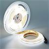 YUNBO TOPAI 12V Striscia LED COB Bianco Freddo 6000K, CRI 90+ 5M Alta Densità 480LED/M Alta Luminosità 4000Lm Flessibile Tagliabile IP20 Non impermeabile Luci a LED per Cucina,Soggiorno,Natale,Camper