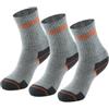 Kapriol tris calze da lavoro work grigio, 42-44