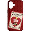 Disney Villains - La regina di cuori con le loro teste, colore: Rosso Custodia per iPhone 16