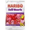 Haribo Soft Hearts 75 Gr Caramelle Gommose A Forma Di Cuore, Soffici Cuori Zuccherati, Interno Morbido, Ideali Per Adulti E Bambini, Fragola