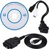 Akozon Cavo diagnostico, On-Board Diagnostics2 On-Board DiagnosticsII 1260 ECU Chip Tuning Interface Car Program Diagnostic Cable+chip tuning interfaccia
