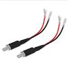 Akozon Cavo connettore cablaggio 2pcs H1 LED adattatore per conversione singola per lampadine