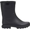 Aigle Alya Black Stivali in gomma da Donna, Nero, 39 EU