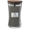 WoodWick candela grande profumata con stoppino scoppiettante | Sand & Driftwood | Durata Fino a 130 Ore