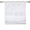 Home Fashion RUOTE ROTOLO QUERLO GOCCIO GABI BIANCO 130X80 CM 2