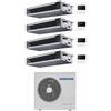 Samsung CONDIZIONATORE SAMSUNG QUADRI SPLIT CANALIZZABILE 9000+9000+9000+9000 BTU INVERTER AJ100TXJ5KG/EU A++